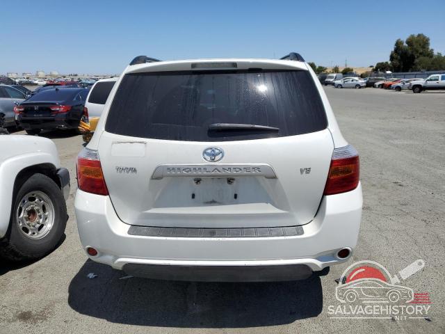 JTEDS41A182023986 2008 TOYOTA HIGHLANDER photo no. 6