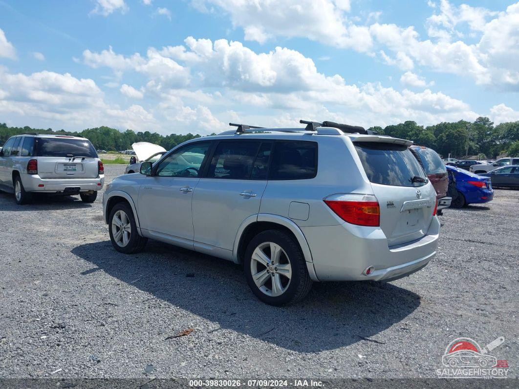 JTEDS42A992093140 2009 TOYOTA HIGHLANDER photo no. 3