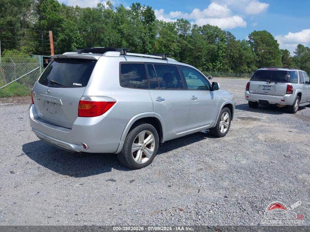 JTEDS42A992093140 2009 TOYOTA HIGHLANDER photo no. 4