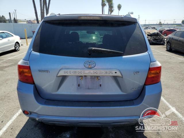 JTEES42A192137233 2009 TOYOTA HIGHLANDER photo no. 6