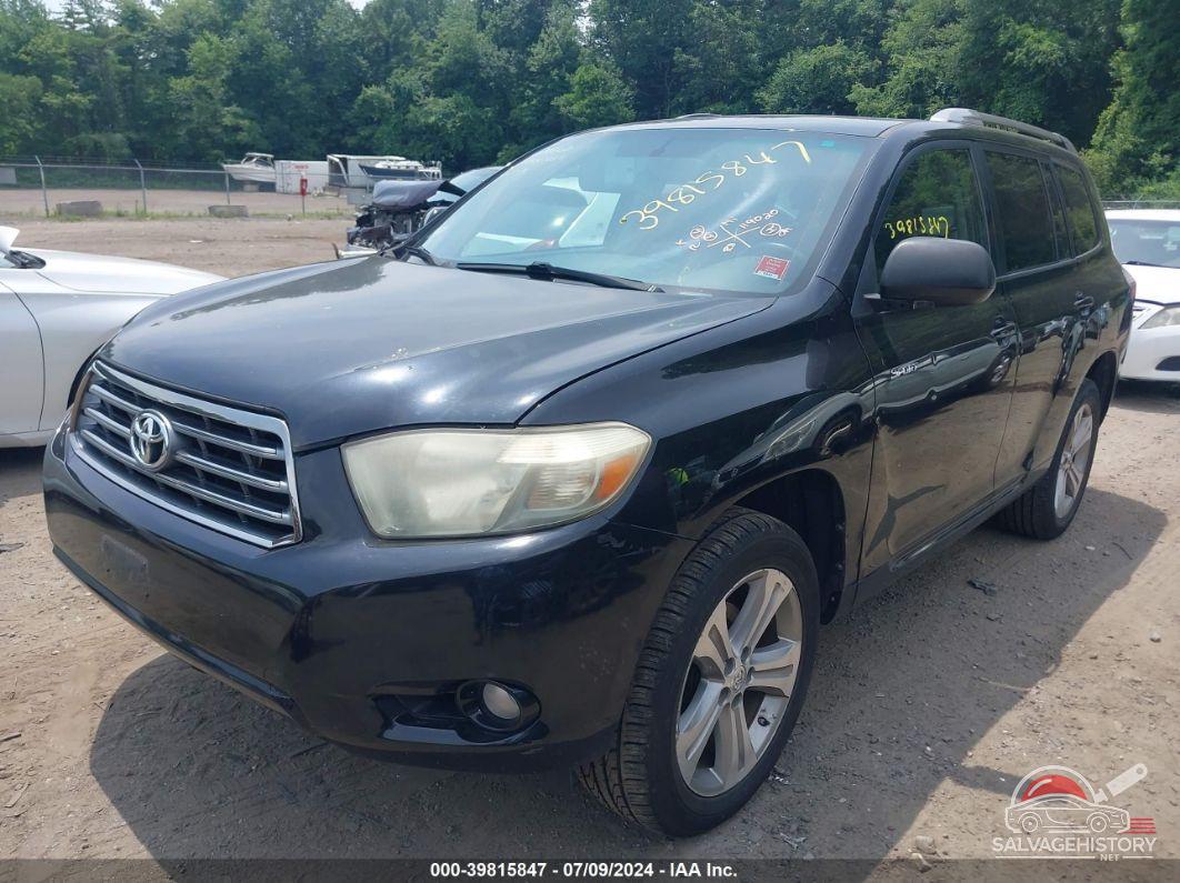 JTEES43A992130996 2009 TOYOTA HIGHLANDER photo no. 2