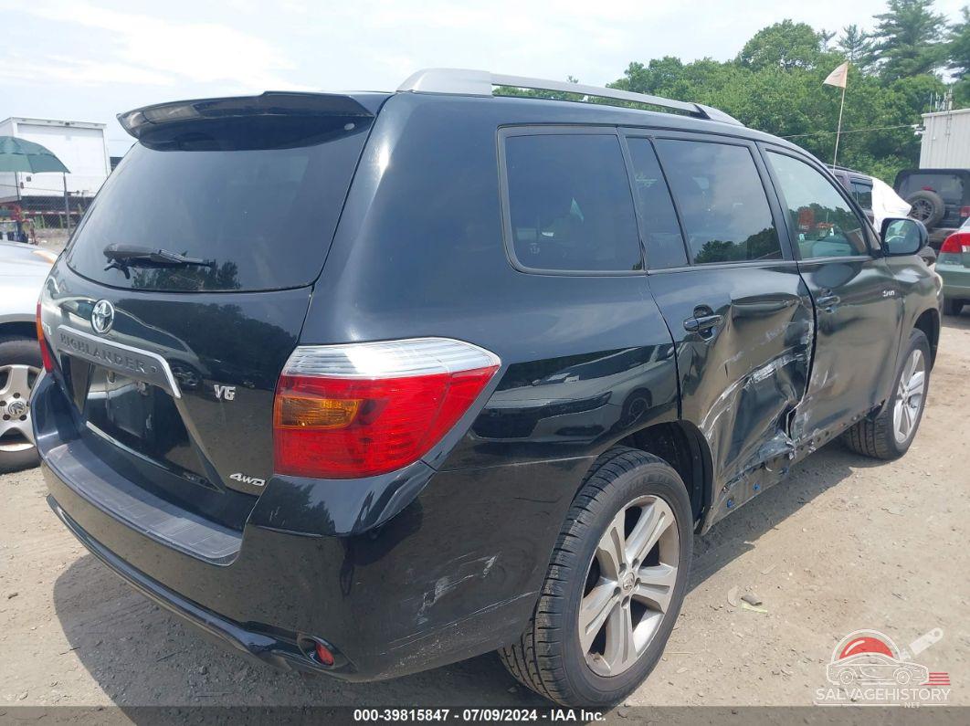 JTEES43A992130996 2009 TOYOTA HIGHLANDER photo no. 4