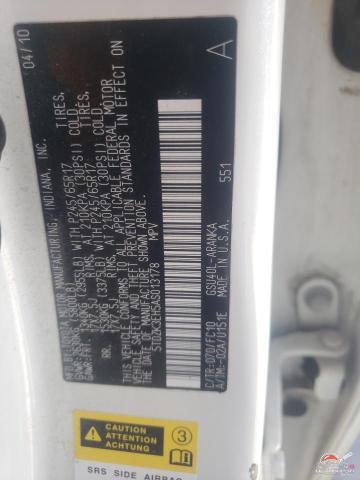 5TDZK3EH5AS013178 2010 TOYOTA HIGHLANDER photo no. 13