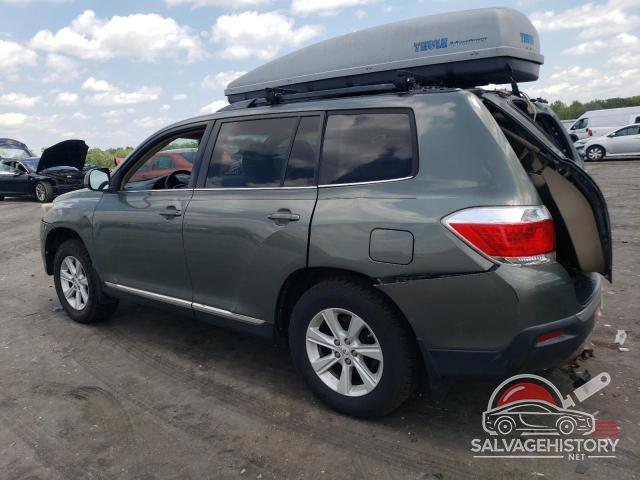 5TDBK3EHXBS047779 2011 TOYOTA HIGHLANDER photo no. 2