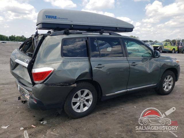 5TDBK3EHXBS047779 2011 TOYOTA HIGHLANDER photo no. 3