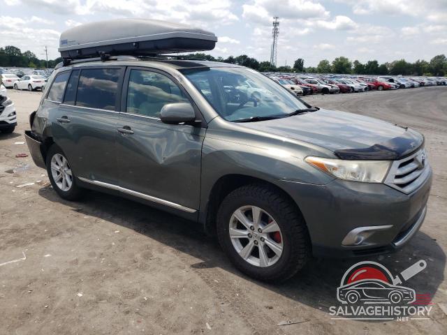 5TDBK3EHXBS047779 2011 TOYOTA HIGHLANDER photo no. 4