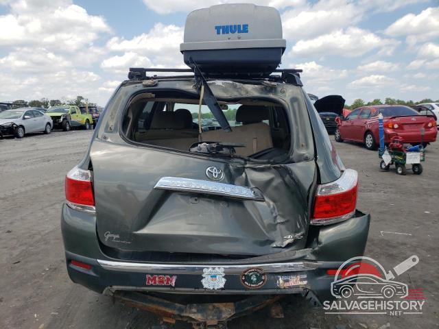 5TDBK3EHXBS047779 2011 TOYOTA HIGHLANDER photo no. 6