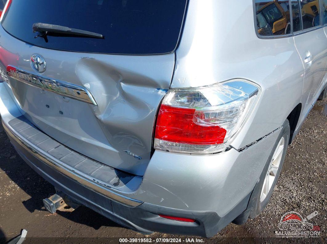 5TDBK3EH0CS100412 2012 TOYOTA HIGHLANDER photo no. 6