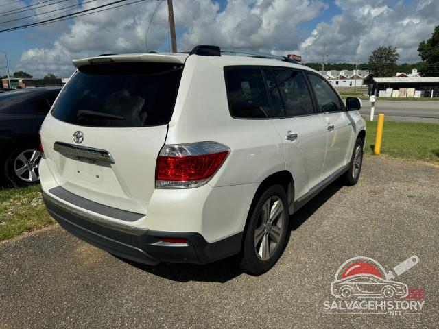 5TDYK3EH6CS078717 2012 TOYOTA HIGHLANDER photo no. 4
