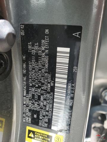 5TDZK3EH8CS079534 2012 TOYOTA HIGHLANDER photo no. 13