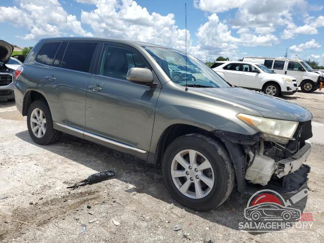 5TDZK3EH8CS079534 2012 TOYOTA HIGHLANDER photo no. 4