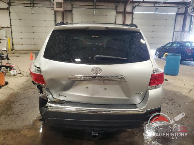 5TDBK3EH6DS250588 2013 TOYOTA HIGHLANDER photo no. 6