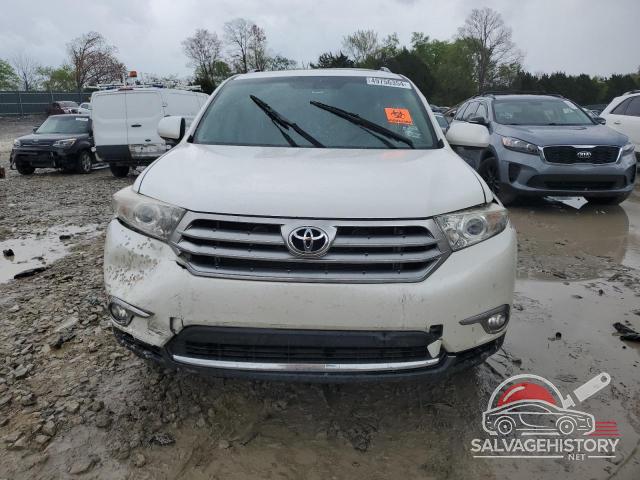 5TDYK3EH0DS119697 2013 TOYOTA HIGHLANDER photo no. 5
