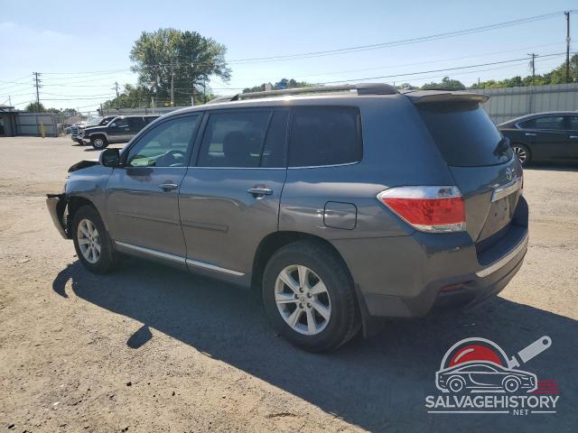 5TDZK3EH9DS134705 2013 TOYOTA HIGHLANDER photo no. 2