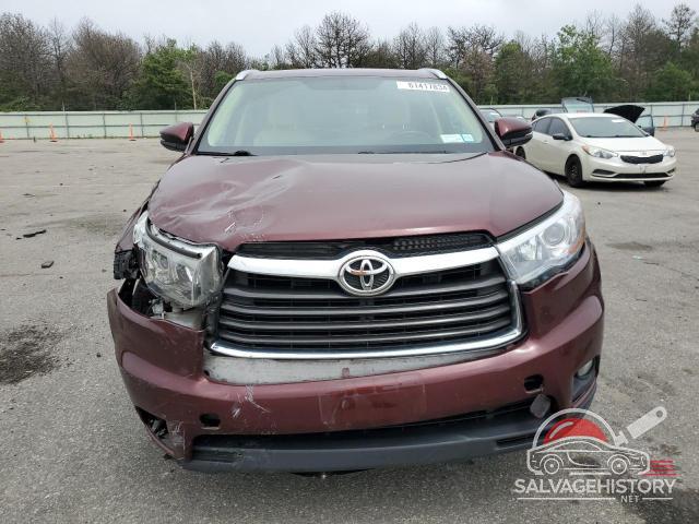 5TDJKRFH7FS094674 2015 TOYOTA HIGHLANDER photo no. 5