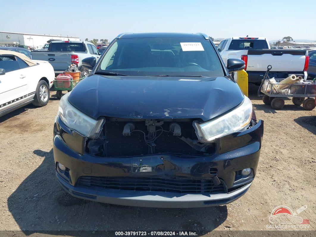 5TDJKRFH7FS216840 2015 TOYOTA HIGHLANDER photo no. 6