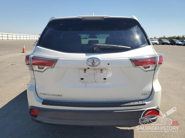 5TDZKRFHXFS073966 2015 TOYOTA HIGHLANDER photo no. 6