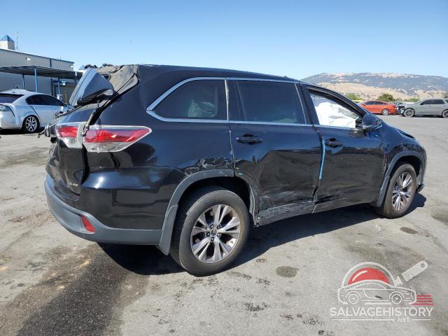 5TDBKRFH3GS249629 2016 TOYOTA HIGHLANDER photo no. 3