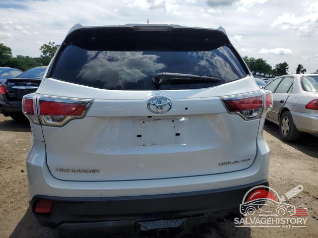 5TDDKRFH6GS234955 2016 TOYOTA HIGHLANDER photo no. 6