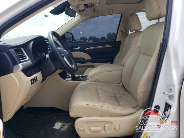 5TDYZRFH1HS211484 2017 TOYOTA HIGHLANDER photo no. 7