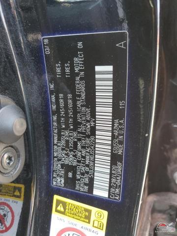 5TDJZRFH0JS542290 2018 TOYOTA HIGHLANDER photo no. 14