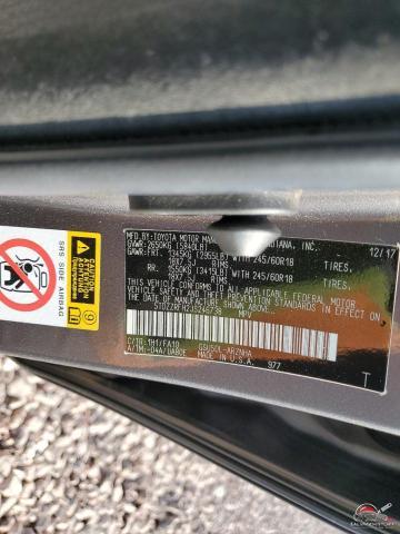 5TDZZRFH2JS246738 2018 TOYOTA HIGHLANDER photo no. 12