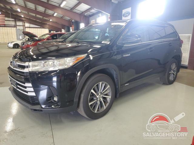 5TDJGRFH2KS058757 2019 TOYOTA HIGHLANDER photo no. 2
