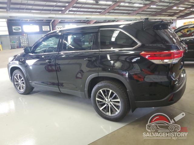 5TDJGRFH2KS058757 2019 TOYOTA HIGHLANDER photo no. 2