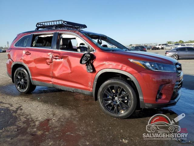 5TDJZRFH6KS566188 2019 TOYOTA HIGHLANDER photo no. 4