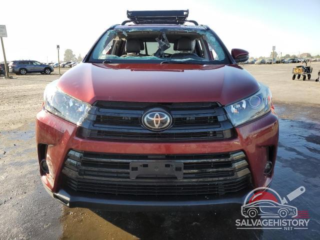 5TDJZRFH6KS566188 2019 TOYOTA HIGHLANDER photo no. 5