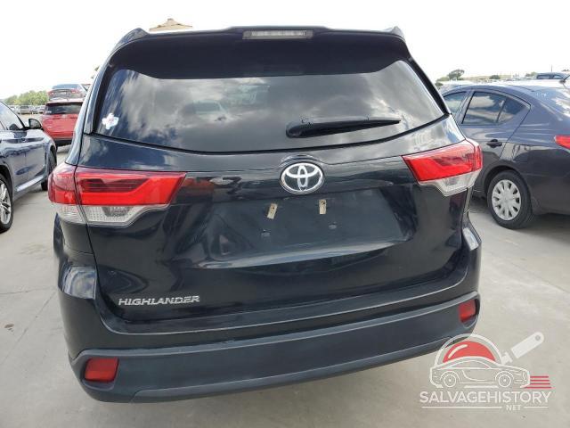 5TDZARFH7KS045670 2019 TOYOTA HIGHLANDER photo no. 6
