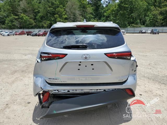5TDGZRAH8NS549897 2022 TOYOTA HIGHLANDER photo no. 6