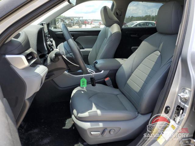 5TDGZRAH8NS549897 2022 TOYOTA HIGHLANDER photo no. 7