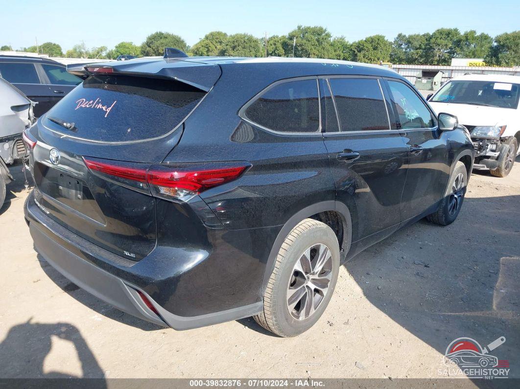 5TDGZRAH9NS129839 2022 TOYOTA HIGHLANDER photo no. 4