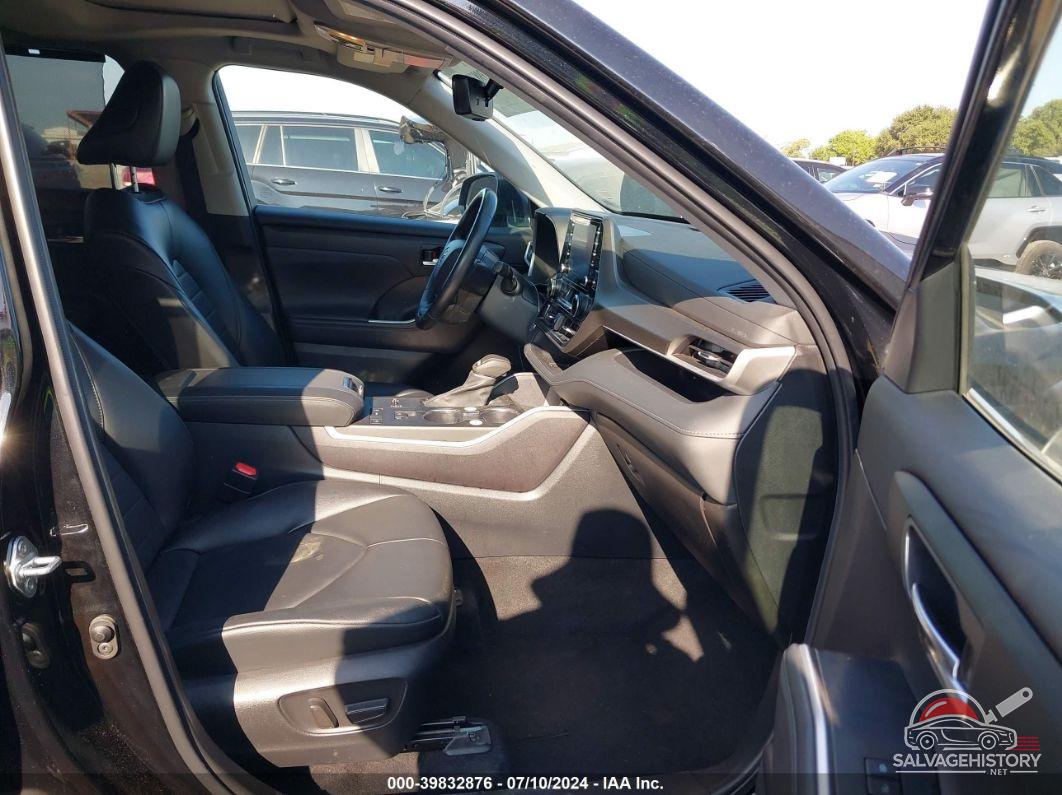 5TDGZRAH9NS129839 2022 TOYOTA HIGHLANDER photo no. 5