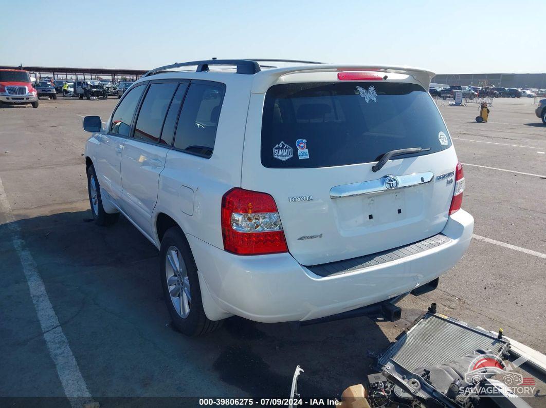 JTEEW21A560004184 2006 TOYOTA HIGHLANDER HYBRID photo no. 3