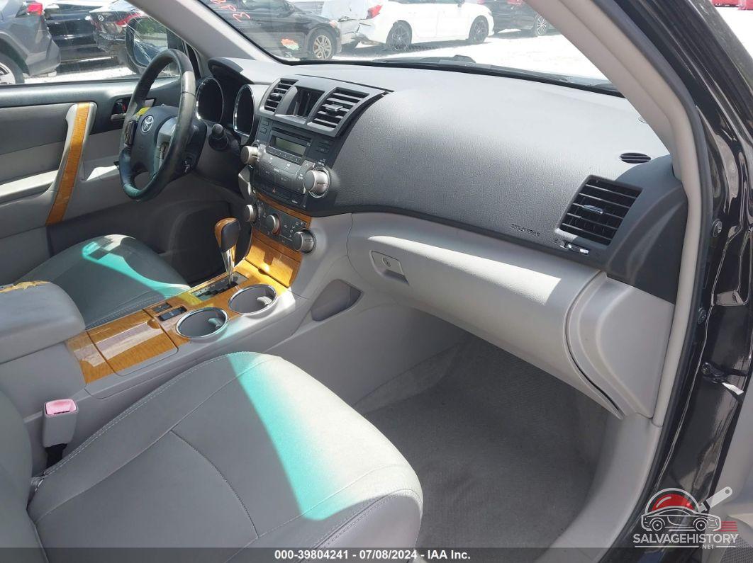 JTEBW3EHXA2040563 2010 TOYOTA HIGHLANDER HYBRID photo no. 5