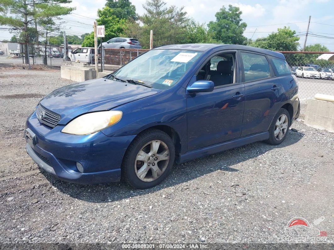 2T1KR32E95C366108 2005 TOYOTA MATRIX photo no. 2