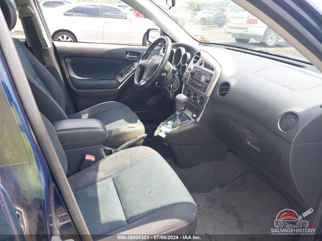 2T1KR32E95C366108 2005 TOYOTA MATRIX photo no. 5