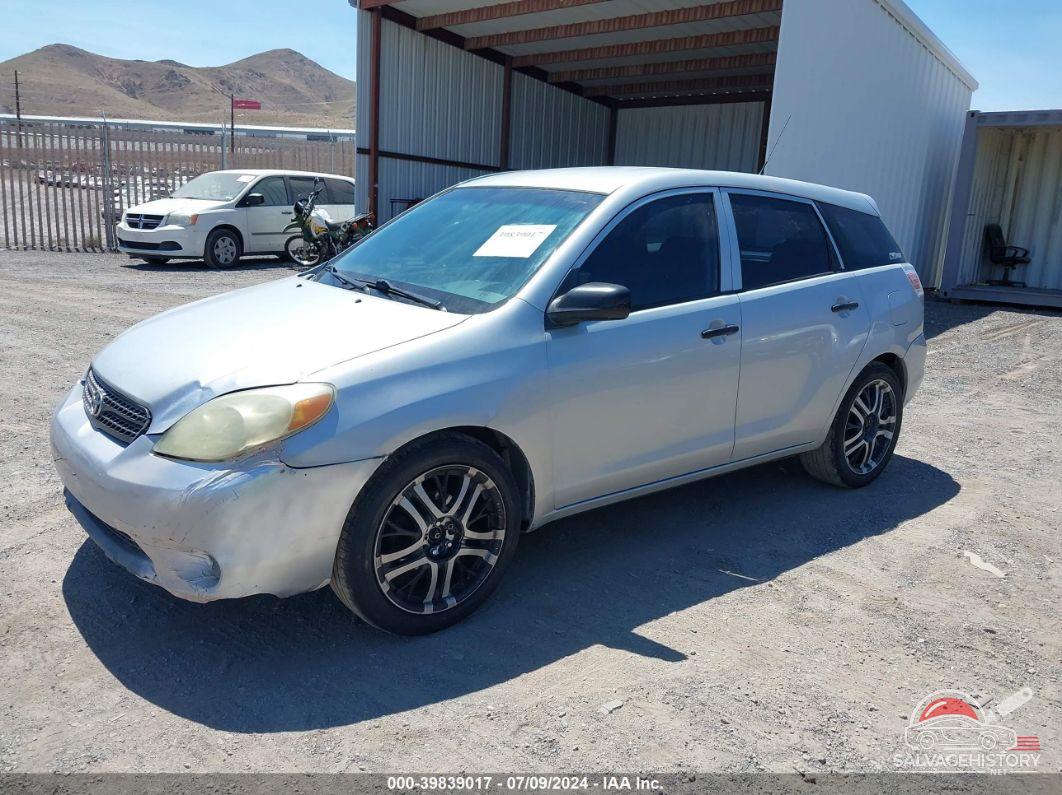 2T1KR32E87C624962 2007 TOYOTA MATRIX photo no. 2