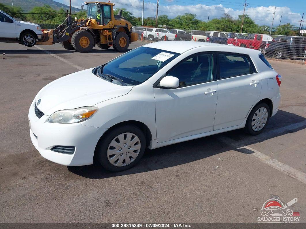 2T1KU40E39C001601 2009 TOYOTA MATRIX photo no. 2
