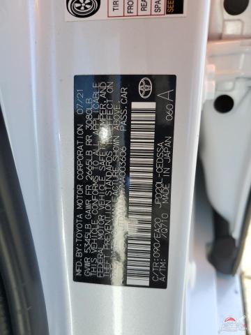 JTDAAAAA7MA003606 2021 TOYOTA MIRAI photo no. 12