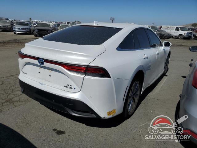 JTDAAAAA7MA003606 2021 TOYOTA MIRAI photo no. 3