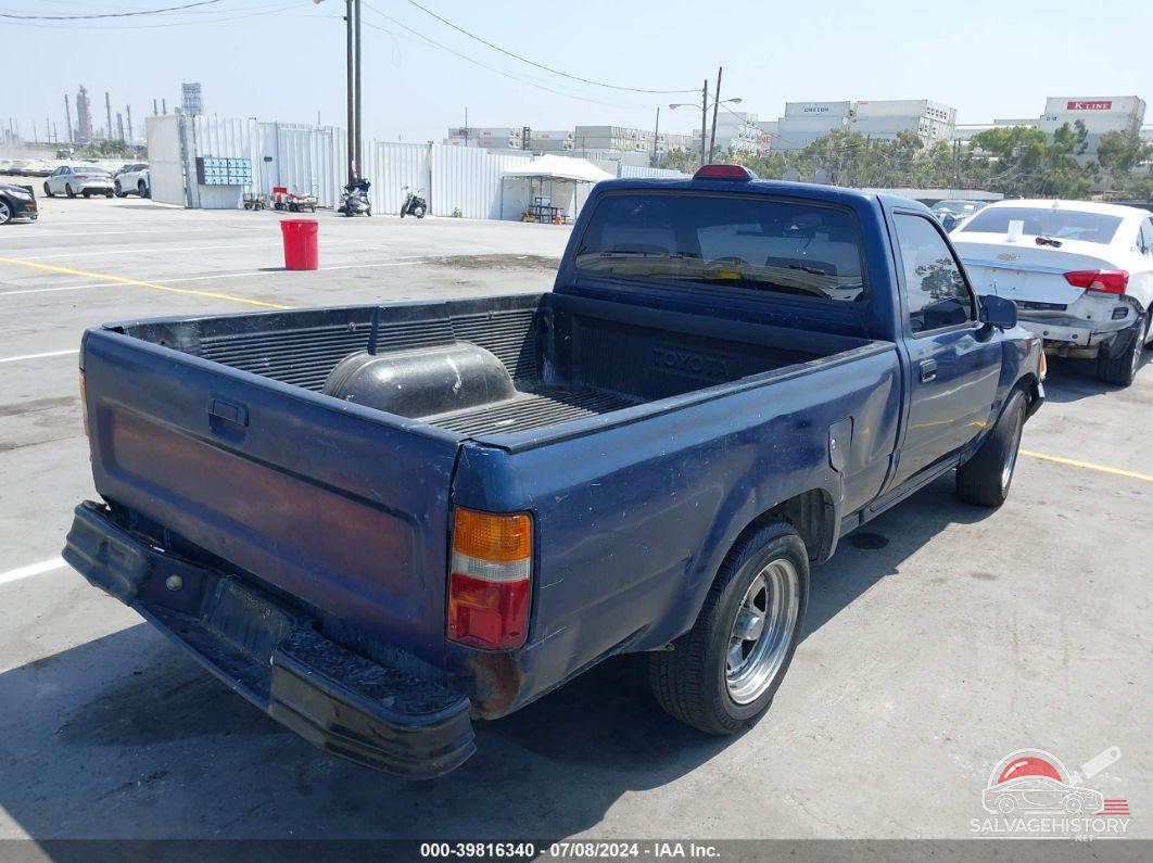 4TARN81A4SZ325324 1995 TOYOTA PICKUP photo no. 4