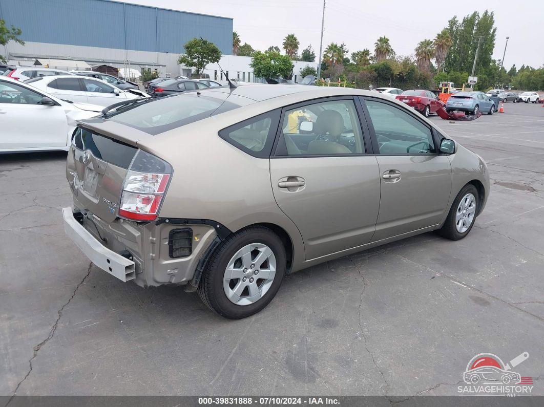JTDKB20U353086444 2005 TOYOTA PRIUS photo no. 4