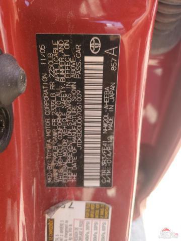JTDKB20U067061009 2006 TOYOTA PRIUS photo no. 12