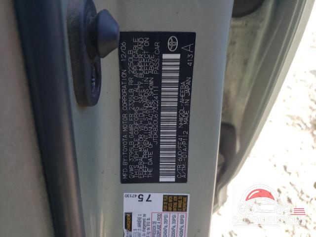 JTDKB20U673224111 2007 TOYOTA PRIUS photo no. 12