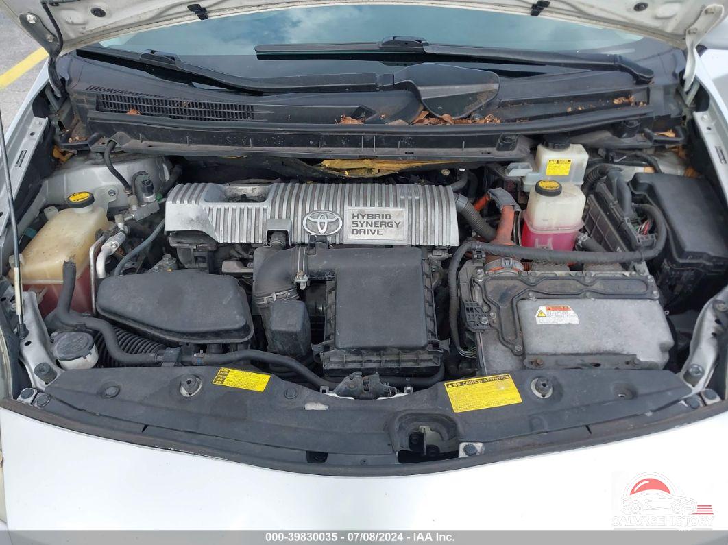 JTDKN3DU0A0050780 2010 TOYOTA PRIUS photo no. 10