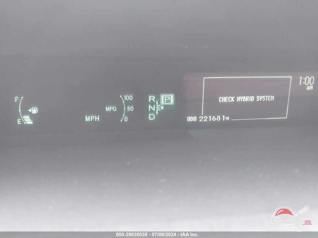 JTDKN3DU0A0050780 2010 TOYOTA PRIUS photo no. 7