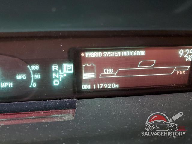 JTDKN3DU0A1305499 2010 TOYOTA PRIUS photo no. 9